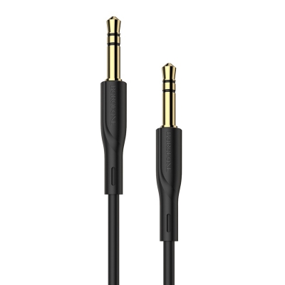 Audio adapteris 3,5mm į 3,5mm Borofone BL1 juodas
