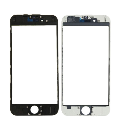LCD stikliukas Apple iPhone 6 su rėmeliu ir OCA juodas V3 LCD stikliukas Apple iPhone 6 su rėmeliu ir OCA juodas V3