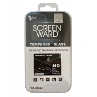 LCD apsauginis stikliukas Adpo 3D pritaikytas dėklui Samsung G998 S21 Ultra 5G lenktas juodas
