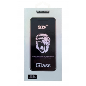LCD apsauginis stikliukas 9D Gorilla Apple iPhone X / XS / 11 Pro juodas