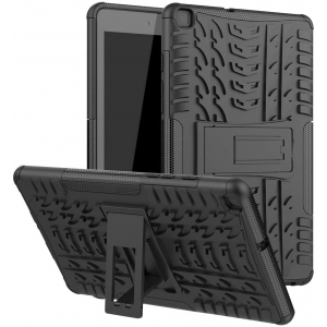 Dėklas Shock-Absorption Samsung T970 / T976 Tab S7 Plus 12.4 juodas