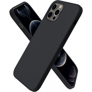 Dėklas Liquid Silicone 1.5mm Apple iPhone 7 / 8 / SE 2020 / SE 2022 juodas