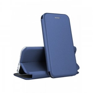 Dėklas Book Elegance Samsung S918 S23 Ultra 5G tamsiai mėlynas