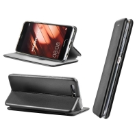 Dėklas Book Elegance Xiaomi Poco X4 GT / Redmi Note 11T Pro / Note 11T Pro Plus juodas