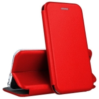 Dėklas Book Elegance Samsung A145 A14 4G / A146 A14 5G raudonas