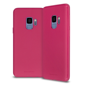 Dėklas Mercury Style Lux Samsung G973 S10 koralo spalvos