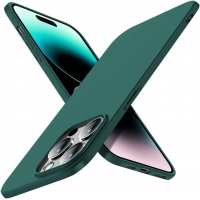 Dėklas X-Level Guardian Apple iPhone 12 / 12 Pro tamsiai žalias