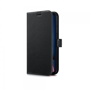 Dėklas BeHello Gel Wallet Xiaomi Mi 11 5G juodas