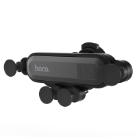 Automobilinis telefono laikiklis Hoco CA51 tvirtinamas į ventiliacijos groteles, juodas-pilkas
