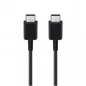 USB kabelis originalus Samsung EP-DA705BBE 25W 3A Type-C-Type-C 1.0m juodas