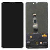 Ekranas Huawei P30 su lietimui jautriu stikliuku juodas OLED