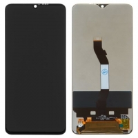 Ekranas Xiaomi Redmi Note 8 Pro su lietimui jautriu stikliuku juodas