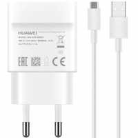 Įkroviklis originalus Huawei HW-050100E01 + kabelis MicroUSB 1m baltas
