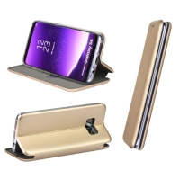 Dėklas Book Elegance Samsung S908 S22 Ultra 5G auksinis