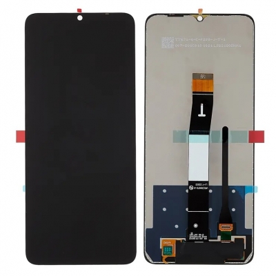 Ekranas Xiaomi Redmi 11A  / 12C su lietimui jautriu stikliuku juodas