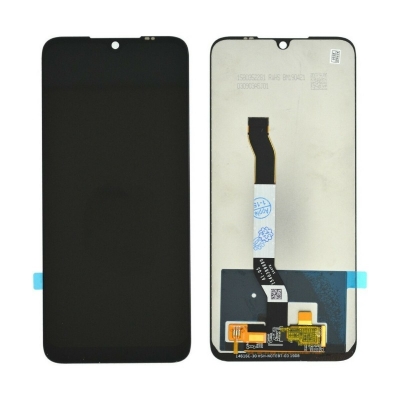 Ekranas Xiaomi Redmi Note 8T su lietimui jautriu stikliuku juodas