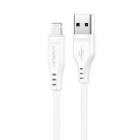 USB kabelis Acefast C3-02 MFi USB-A to Lightning 1.2m baltas