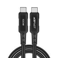 USB kabelis Acefast C4-03 100W USB-C to USB-C 2.0m juodas