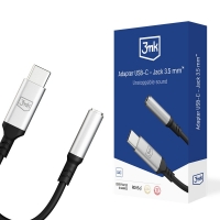 Adapteris 3mk Adapter USB-C to 3,5mm