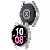 LCD apsauginis stikliukas / dėklas 360 degree cover Samsung Watch Active 2 40mm skaidrus