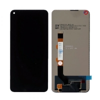 Ekranas Xiaomi Redmi Note 9 Pro /  Note 9S su lietimui jautriu stikliuku juodas