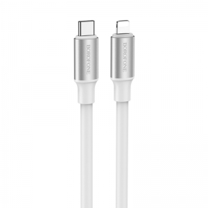 USB kabelis Borofone BX82 PD20W Type-C į Lightning 1.0m baltas