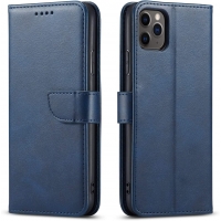Dėklas Wallet Case Apple iPhone 11 mėlynas