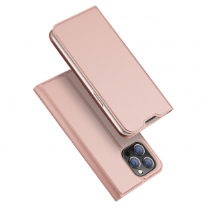 Dėklas Dux Ducis Skin Pro Xiaomi Redmi 11A / 12C / Poco C55 rožinis-auksinis