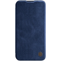 Dėklas Nillkin Qin Pro Leather Apple iPhone 14 mėlynas