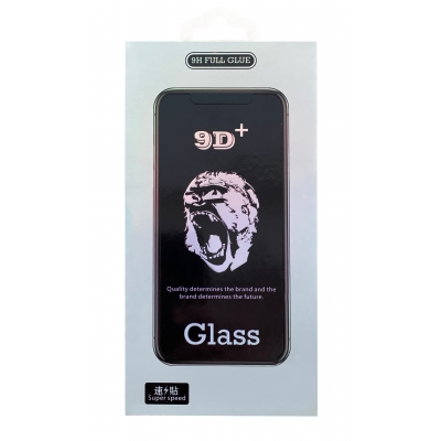 LCD apsauginis stikliukas 9D Gorilla Apple iPhone 15 Pro Max juodas