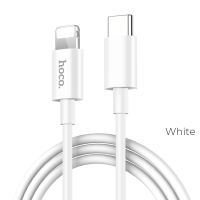 USB kabelis Hoco X36 PD Type-C į Lightning 1.0m baltas