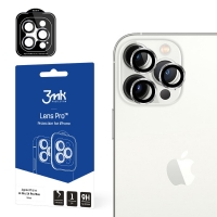 Apsauginis stikliukas kamerai 3mk Lens Pro Apple iPhone 15 Plus sidabrinis