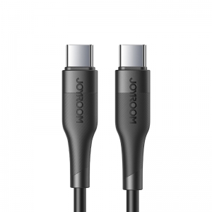 USB kabelis Joyroom S-1230M3 Type-C to Type-C 60W 1.2m juodas