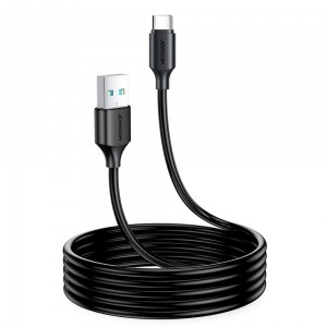 USB kabelis Joyroom S-UC027A9 USB to Type-C 3A 2.0m juodas