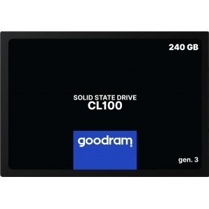 Kietasis diskas SSD Goodram CL100 Gen. 3 240GB SATA lll 2,5