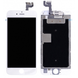 Ekranas Apple iPhone 6S su lietimui jautriu stikliuku baltas Tianma