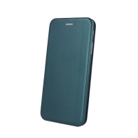 Dėklas Book Elegance Samsung G991 S21 5G tamsiai žalias
