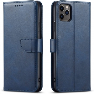 Dėklas Wallet Case Samsung A145 A14 4G / A146 A14 5G mėlynas