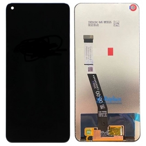 Ekranas Xiaomi Redmi Note 9 su lietimui jautriu stikliuku juodas (Refurbished)