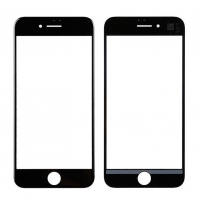 LCD stikliukas Apple iPhone 7 su rėmeliu ir OCA juodas V2