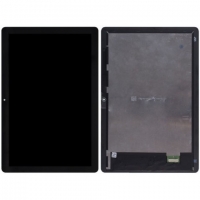 Ekranas Huawei MediaPad T5 10.1 su lietimui jautriu stikliuku juodas HQ