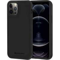 Dėklas Mercury Soft Jelly Case Apple iPhone 7 / 8 / SE 2020 / SE 2022 juodas