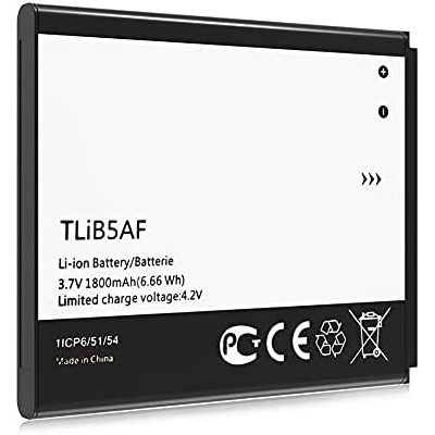 Akumuliatorius Alcatel TLiB5AF for Modem One Touch / Pop C5 / OT5036 / OT5036D / OT5036 / OT5036D / S800 / S710 1800mAh OEM Akumuliatorius Alcatel TLiB5AF for Modem One Touch / Pop C5 / OT5036 / OT5036D / OT5036 / OT5036D / S800 / S710 1800mAh OEM