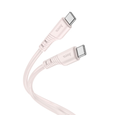 USB kabelis Hoco X97 60W USB-C to USB-C 1.0m baltas USB kabelis Hoco X97 60W USB-C to USB-C 1.0m baltas