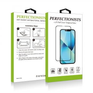 LCD apsauginis stikliukas 2.5D Perfectionists Xiaomi Redmi 13C / Poco C65 / Poco M6 5G juodas