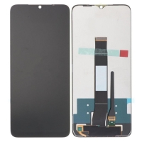 Ekranas Xiaomi Redmi A1 / A1+ / A2 / A2+ su lietimui jautriu stikliuku juodas
