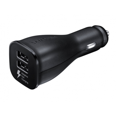 Įkroviklis automobilinis Samsung EP-LN920 FastCharge 2.0A 2xUSB juodas Įkroviklis automobilinis Samsung EP-LN920 FastCharge 2.0A 2xUSB juodas