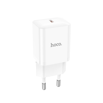 Įkroviklis Hoco N27 20W USB-C baltas Įkroviklis Hoco N27 20W USB-C baltas
