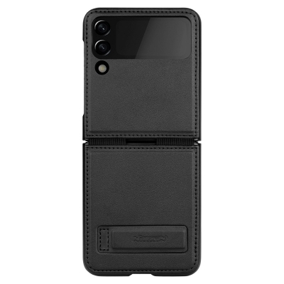 Dėklas Nillkin Qin Leather (Plain Leather) Samsung F721 Z Flip4 5G juodas Dėklas Nillkin Qin Leather (Plain Leather) Samsung F721 Z Flip4 5G juodas