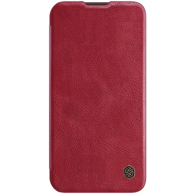 Dėklas Nillkin Qin Pro Leather Samsung A546 A54 5G raudonas Dėklas Nillkin Qin Pro Leather Samsung A546 A54 5G raudonas